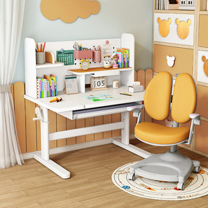 Conjunto <span class=keywords><strong>de</strong></span> Escritorio y Silla <span class=keywords><strong>de</strong></span> Estudio para Niños <span class=keywords><strong>de</strong></span> Primaria, <span class=keywords><strong>Mesa</strong></span> <span class=keywords><strong>de</strong></span> Diseño Moderno y Simple <span class=keywords><strong>de</strong></span> Metal - Product Image 1