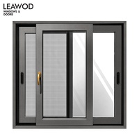 Ventana Corredera de Aluminio con Doble Vidrio Templado de Alta Gama, Personalizable, para Casa, Villa u Hotel