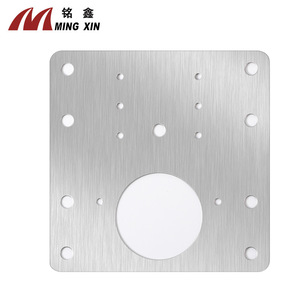 Placa de Reparación de Bisagras para Muebles Ming Xin, 4 mm, Acero Inoxidable, Soporte de Fijación para Puerta de Gabinete, Montaje en Superficie - Product Image 2