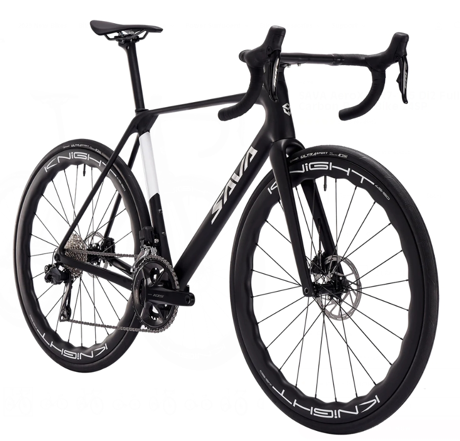 SAVA 2025エアロX SLR7 W45 105 Di2 24速カーボンロードバイク