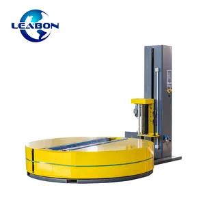 LEABON Brand Pre-stretch Reel Wrapper Machine Non-woven Fabric Cylinder Roll Winding Machine