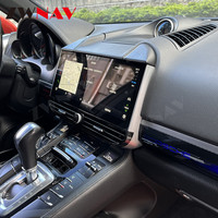 Autoradio 12.3 pouces lecteur multimédia écran tactile Android 13.0 pour Porsche Cayenne 2010-2016 navigateur GPS stéréo Carplay