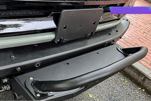 Parachoques delantero para coche, barra de toro con soporte de cabrestante compatible con parachoques delantero de metal original para ford <span class=keywords><strong>bronco</strong></span> <span class=keywords><strong>2021</strong></span> + <span class=keywords><strong>4x4</strong></span>, accesorios todoterreno, gran oferta - Product Image 5