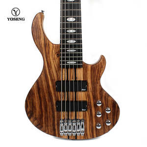 Mejor venta de madera de cebra personalizada de fábrica bajo eléctrico <span class=keywords><strong>guitarra</strong></span> - Product Image 2