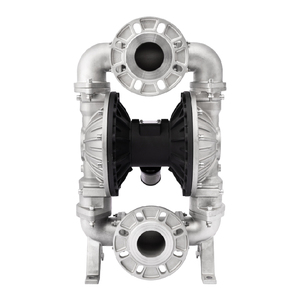 Pompe pneumatique AODD à double diaphragme en acier inoxydable GODO QBY3-80P de 3 pouces pour le traitement de l'eau, personnalisable ODM - Product Image 1