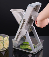 Râpe à légumes Cuisine Coupe-légumes Shredde 4 en 1 Coupe-légumes