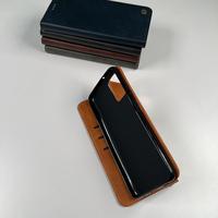 Étui en cuir Flip Wallet pour téléphone portable pour iPhone 15 Pro Max PU cuir livre Flip Cover pour iPhone 14 13 12 11