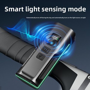 Faro Anteriore <span class=keywords><strong>LED</strong></span> per Bicicletta JF 3600 mAh, Lampada <span class=keywords><strong>Frontale</strong></span> a Batteria ad Alta Intensità per Pedalate Notturne in Città e su Strada - Product Image 3
