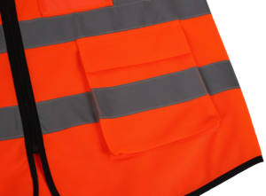 Tela DE SEGURIDAD reflectante de alta calidad Seguridad Trabajo nocturno Construcción al aire libre Camiseta Chaleco de seguridad