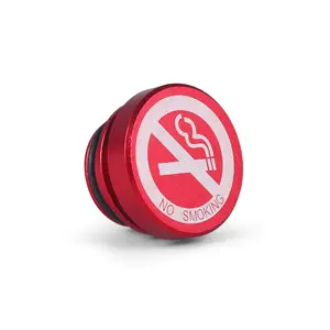 12V Universal Car Cigarette Lighter Button Cover Accessories No Smoking Button Car Cigarette Lighter Plug Delete Plug