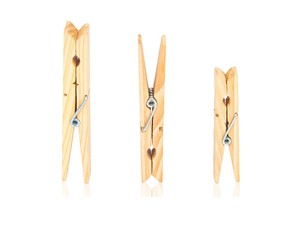 Pinces à linge en <span class=keywords><strong>bois</strong></span> de pin naturel de 7.2cm de long Mini pinces à linge en <span class=keywords><strong>bois</strong></span> avec ressort pour suspendre les vêtements et les cintres photo - Product Image 6