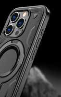 360 anneau en métal rotatif support de béquille 2 en 1 étui de téléphone de charge sans fil pour IPhone 17 étui magnétique pour IPhone 17 Pro Max
