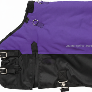 El último diseñador Y & Z Enterprises Winter Horse Rugs Manta de participación impermeable Algodón de invierno relleno para caballos Uso de doma - Product Image 1