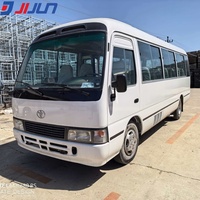 Minibus d'occasion pour 29 passagers, moteur diesel manuel 6 cylindres 1HZ, conduite à gauche, Henan