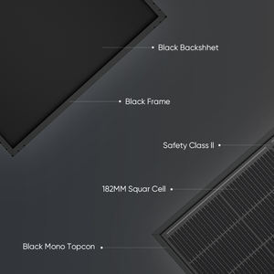 <span class=keywords><strong>Panneau</strong></span> <span class=keywords><strong>solaire</strong></span> Sunpal Topcon 560W 570W 580W Plaque <span class=keywords><strong>solaire</strong></span> noire complète pour la maison Coût - Product Image 3