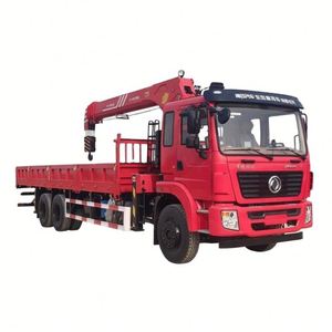 Camión Grúa Telescópica Dongfeng 6X4 12T de 4 Secciones para Elevación en Ingeniería y Transporte de Carga - Product Image 1