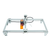 Aufero LU2-2 2W Machine de gravure et de découpe laser pour bois papier cuir maison passe-temps projets d'atelier