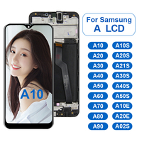 Écran tactile de remplacement d'origine Incell A S M J Note Series Super Amoled Oled avec cadre, écran LCD pour téléphone portable pour Samsung