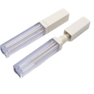 Square <b>Lip</b> Gloss Tube 4ml White Cap Empty Bottle For DIY Makeup Application - Product Image 5