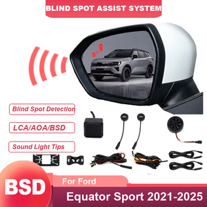 Sistema de Monitoreo de Punto Ciego BSD BSM BSA con Sensor de Estacionamiento y Alarma de Cambio de Carril para Ford Equator Sport 2021 a 2025 - Product Image 1