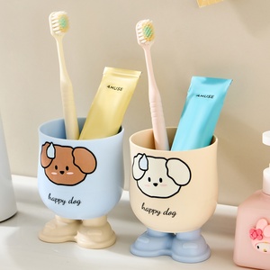 Gobelet à rincer en plastique personnalisé avec logo/couleur, motif dessin animé, pour usage quotidien, multifonctionnel, pour chiot, grande taille, pour bain de bouche, gobelet à eau en plastique - Product Image 1