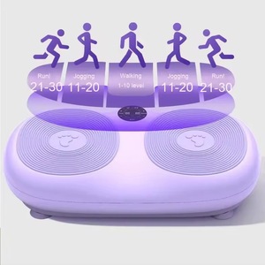 Plataforma Vibratoria Portátil Ajustable al por Mayor, Máquina de Ejercicio de Vibración de Cuerpo Completo, Accesorio de <span class=keywords><strong>Fitness</strong></span> y Masaje, Potencia de 200W - Product Image 5