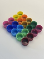 Capuchons et couvercles en plastique PP de 28 mm anti-effraction pour les bouteilles de boissons, de café et de jus