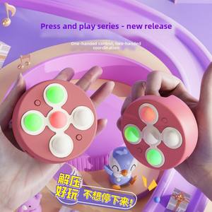 Mini console de <span class=keywords><strong>jeu</strong></span> électronique Whac-A-Mole, jouet anti-stress lumineux et mignon en ABS, cadeau promotionnel - Product Image 2