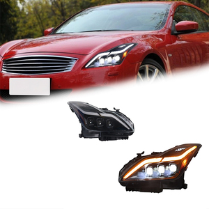 Luces Delanteras LED para Infiniti G37 Q60 Coupé de <span class=keywords><strong>2</strong></span> Puertas 2008-2015, Faros Proyectores con Luz Diurna, Accesorios Automotrices - Product Image 1