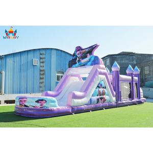 Château gonflable WINWAY K-Pop, parcours d'obstacles, maison de rebond Demon, matériau PVC, certifié CE, logo personnalisé, installation facile, capacité de 5 à 10 personnes - Product Image 2