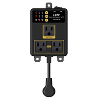 Interrupteur de contrôle de vide automatique électronique monophasé AC Konstar 15A avec affichage LED et protection contre les sous-tensions et les surcharges