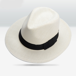 Bán buôn tùy chỉnh mùa hè thoáng khí mũ rơm rộng vành cuộn lên tự do điều chỉnh Mũ bóng bãi biển cho ngoài trời - Product Image 4