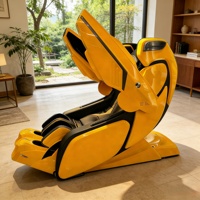 Nouveau design 2026 – Fauteuil de massage 4D à gravité zéro avec chauffage intégral, en cuir PU, airbag, rouleaux Shiatsu et contrôle sans fil