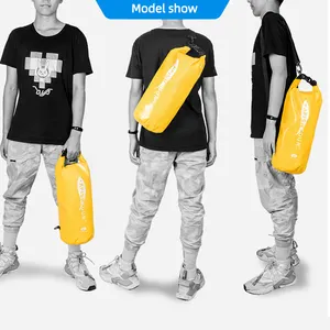 BESTOP yüksek kalite açık özel su geçirmez PVC büyük kapasiteli 12L spor kuru çanta seyahat çantaları