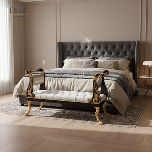 Panca per Fondo Letto EKAR Sovereign Imperial |   Divano Imbottito di Lusso in Stile Inglese |   Mobili per <span class=keywords><strong>Camera</strong></span> <span class=keywords><strong>da</strong></span> Letto Personalizzati - Product Image 2