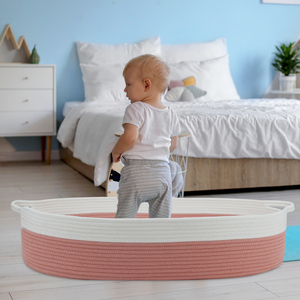 Cesta de Moisés suave para bebé, cambiador de pañales con colchón de espuma, <span class=keywords><strong>regalo</strong></span> para Baby Shower - Product Image 5