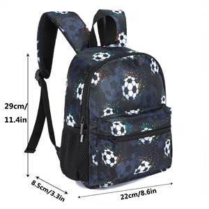 Borsa da scuola <span class=keywords><strong>unicorno</strong></span> di calcio in stile celebrità di Internet per regali di ritorno a scuola - Product Image 5