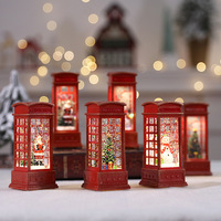 Vintage Lanterne Lumières Centre De Table De Vacances Ornements Décoration De Noël Fournitures Produits pour La Décoration De Noël Fournitures