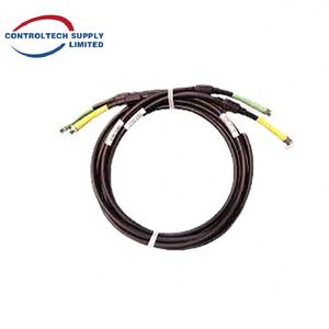 Cable Ethernet 100BASE-T blindado original 51305562-400 con cuentas de ferrita para redes industriales DCS - Product Image 6
