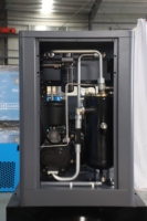 ZAKF ZAI-20 20HP 15KW voiture magasin utiliser 208V 60HZ 3PH 8Bar 4-en-1 vis industrie compresseur