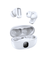 Écouteurs sans fil JL 2026 pour Bluetooth 5.4 avec affichage numérique, étanchéité IPX-4, basses puissantes, pour le gaming et le sport, faible latence, Type-C