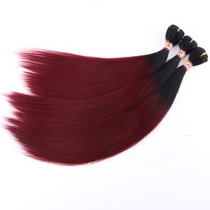 Synthetic Straight Braiding Hair <b>Extensions</b> 22inch 150g Soft Silky Straight Hair Bundles Bone Straight Hair <b>for</b> <b>Braids</b> - Product Image 3
