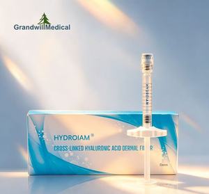 Precio de Fábrica, Relleno Dérmico Facial de Ácido Hialurónico Reticulado 1ml, Inyección de HA <span class=keywords><strong>para</strong></span> Rostro y <span class=keywords><strong>Labios</strong></span>, Listo <span class=keywords><strong>para</strong></span> Enviar - Product Image 3