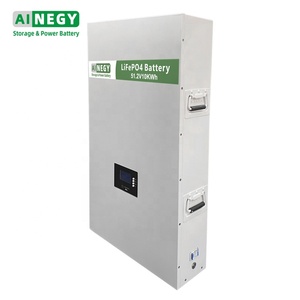 Batería de Almacenamiento Exterior Ainegy de 10kwh 48v200ah con Pantalla LCD, para Montaje en Pared - Product Image 2