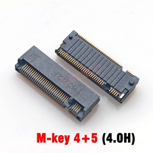 Interfaz para conector LTK SSD, conector NASM0 S6701 TP20 NGFF Slot <span class=keywords><strong>M</strong></span>.2 Seat <span class=keywords><strong>m</strong></span>-key 2,0 H 4 + 5 tipo 3,0 H H3.2 H4.2 H4.8 H6.5 H8.5 - Product Image 5