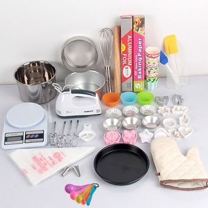 Baking Tool Set Cookie Cutters Cake Molds Pastry Pizza Molds Oven Safe Dishwasher Safe Plastic DIY Baking Kit - Product Image 1