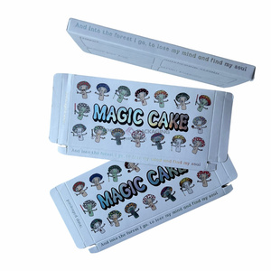 Custom Brand Manufacturers Direct Sales Holographic Paper Small Mushroom <strong>Chocolate</strong> <strong>Bar</strong> Packaging Box <strong>Galaxy</strong> <strong>Bar</strong> <strong>Chocolate</strong> Box - Product Image 6