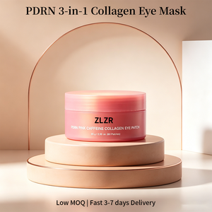Prêts à être expédiés : 60 Patchs pour les yeux au collagène rose, ADN de saumon et niacinamide, de qualité médicale, anti-poches et apaisants, avec zone sourcilière - Product Image 1