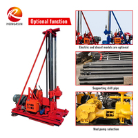 Plateforme de forage à carottage facile à utiliser, utilisée pour le forage de pieux de petits bâtiments, plateformes de forage à entraînement supérieur à vendre