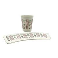 Gobelets en papier à paroi simple jetables écologiques personnalisés Dahang 6oz pour vin, eau minérale, tequila et boissons énergisantes avec logo personnalisé